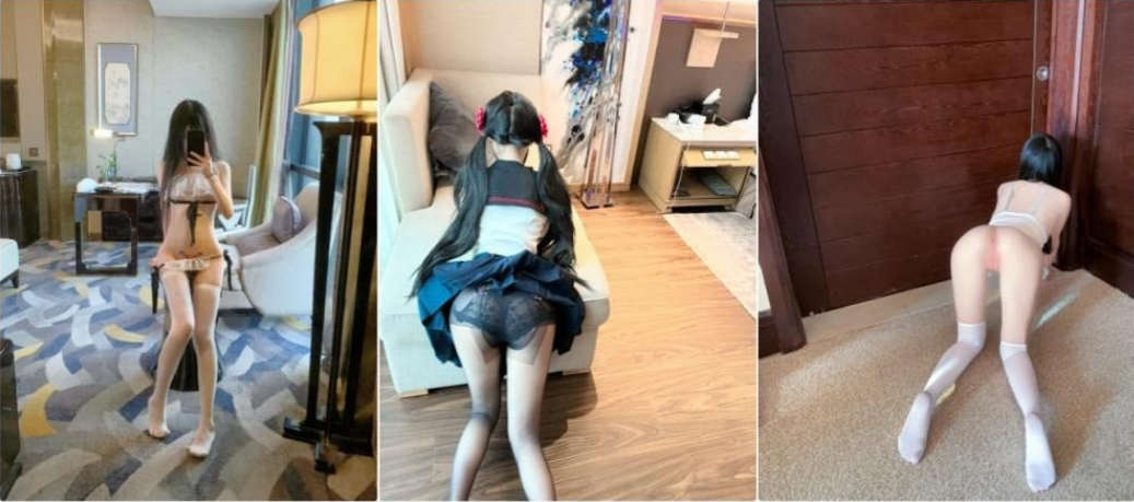 清纯白嫩少女『小月喵』福利
