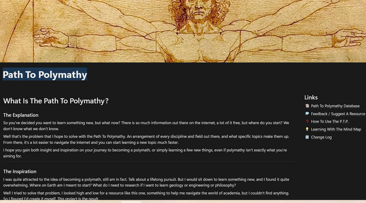 Path To Polymathy