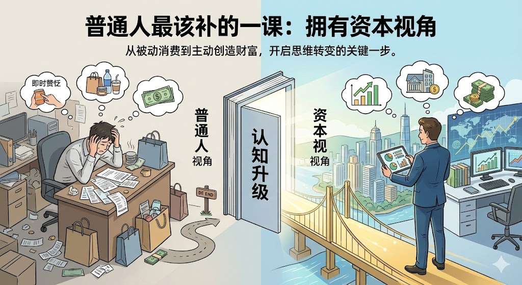 普通人最该补的一课：拥有资本视角