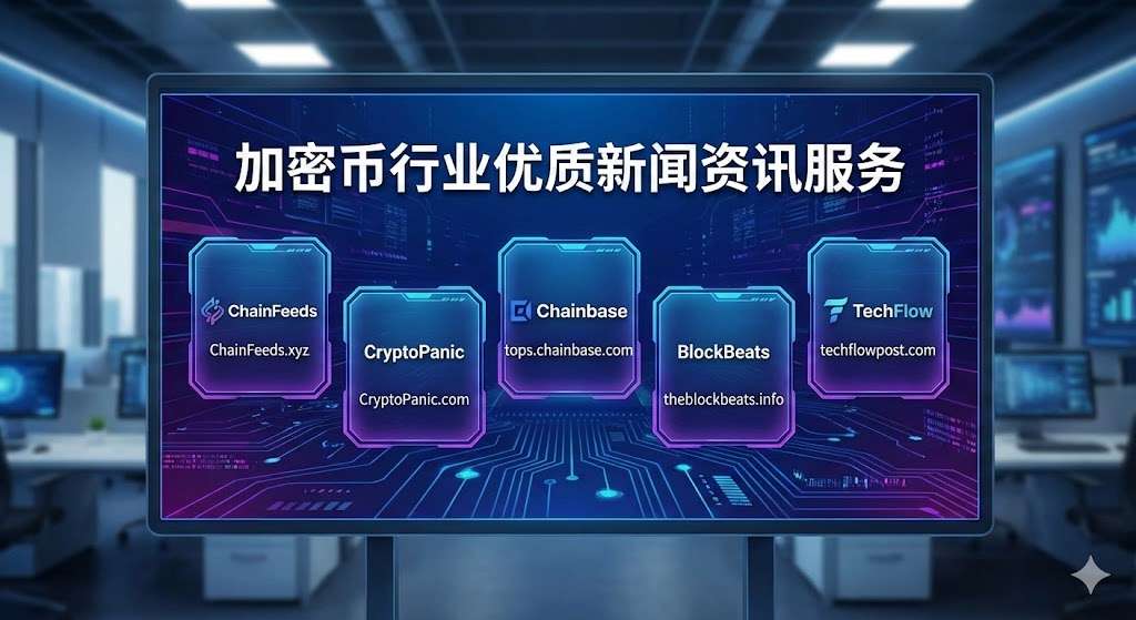 加密币行业优质新闻资讯服务推荐