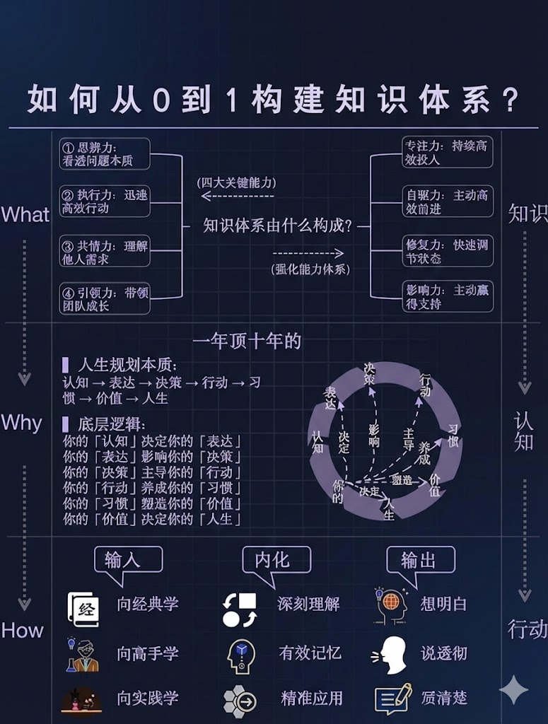 如何从0到1构建知识体系