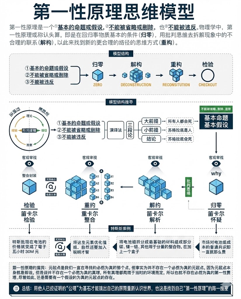 第一性原理思维模型