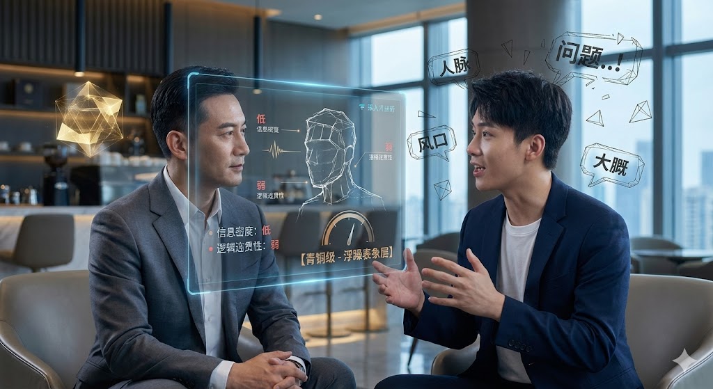 如何通过一场谈话，快速识别对方段位？