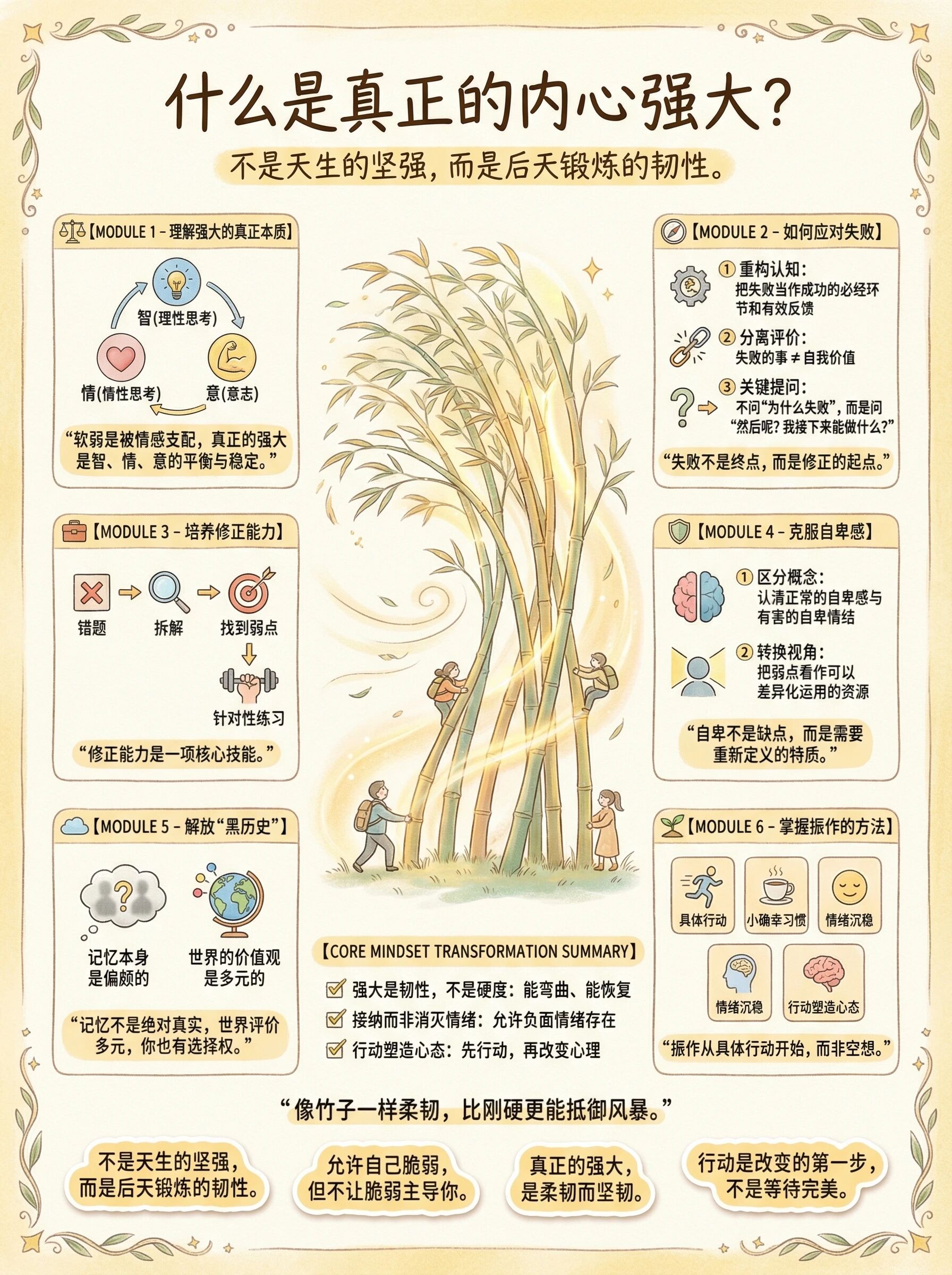 《什么是真正的内心强大？》重塑你稳定内核