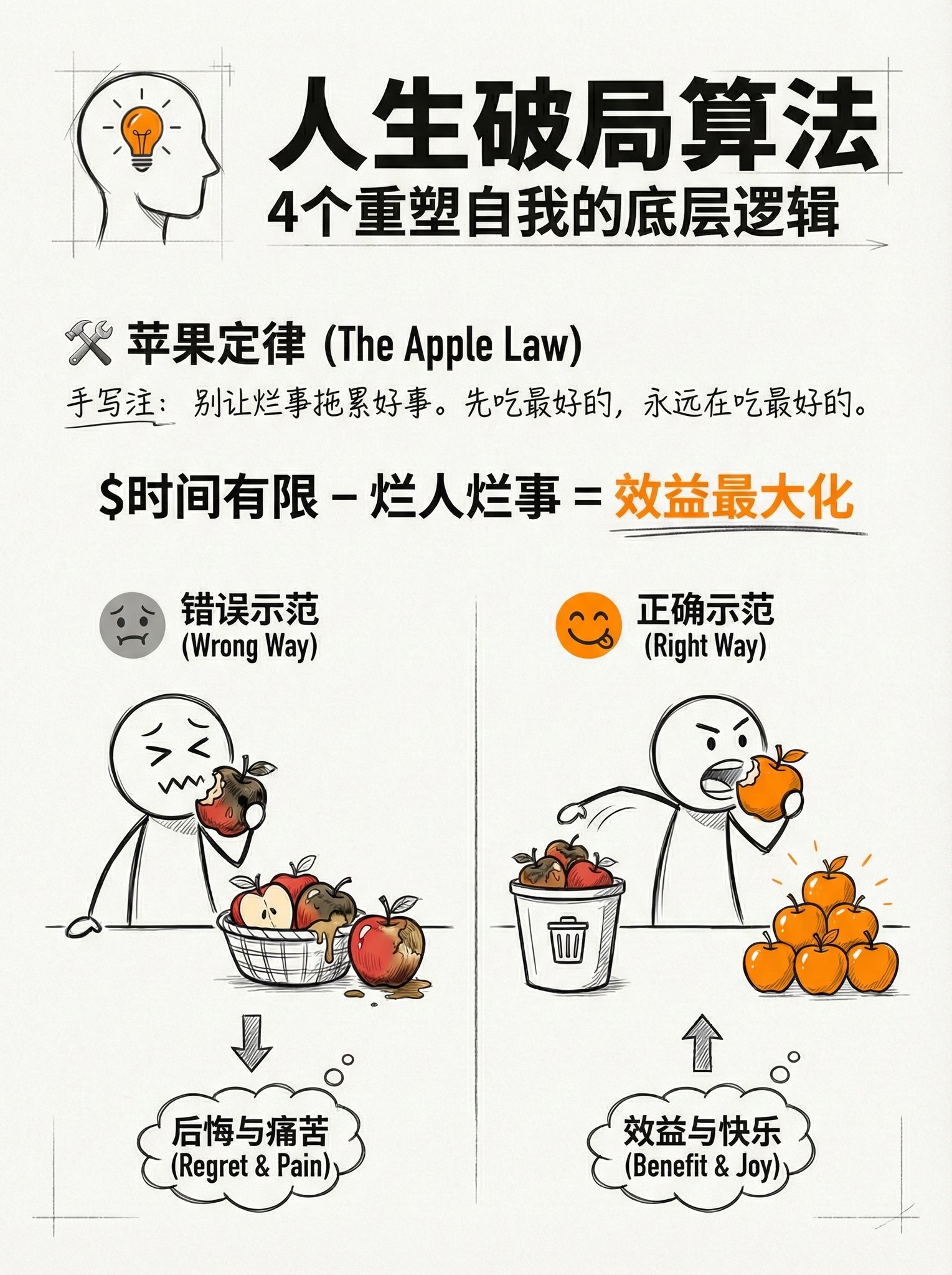 人生破局算法，4个重塑自我的底层逻辑