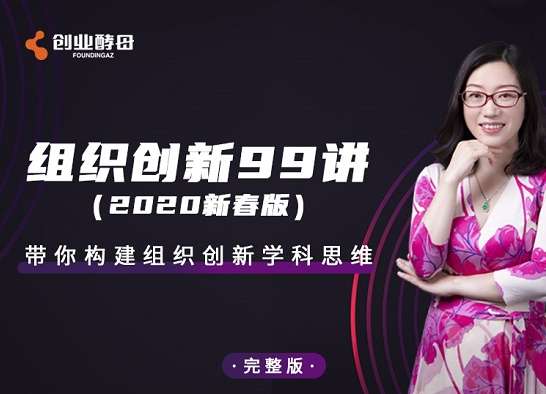 张丽俊 组织创新99讲