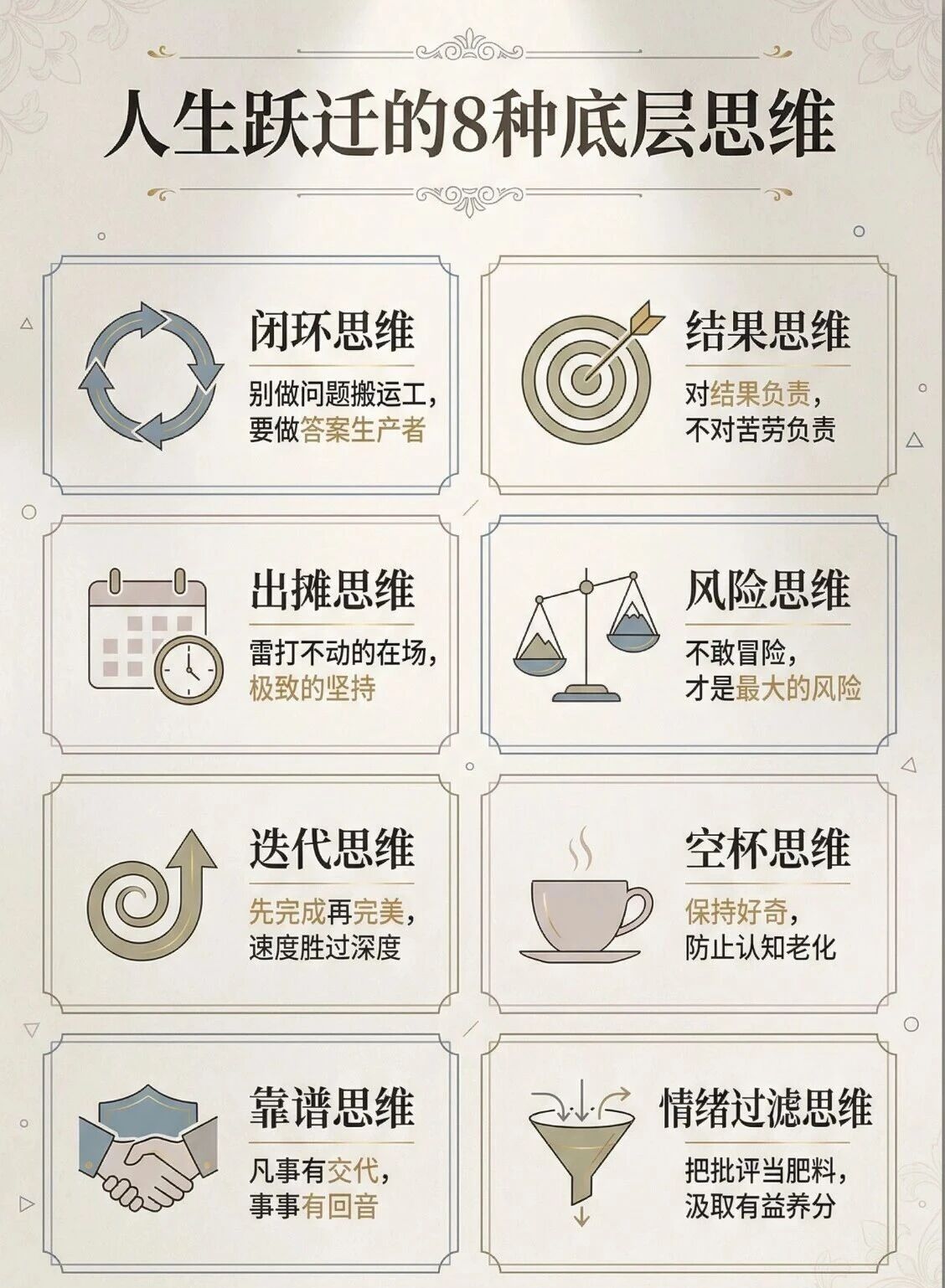 人生跃迁的8种底层思维