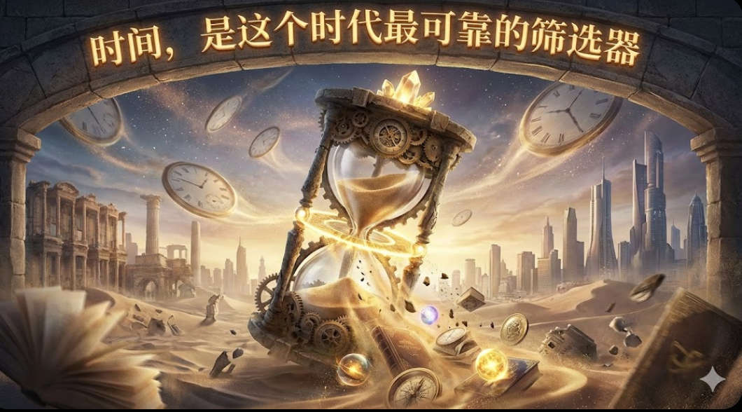时间，是这个时代最可靠的筛选器
