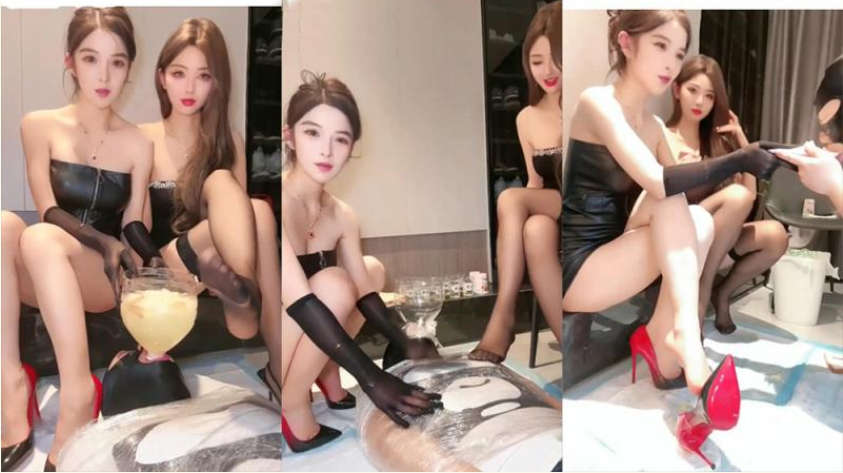 司宁青和闺蜜【两大女王】SM调教奴隶！
