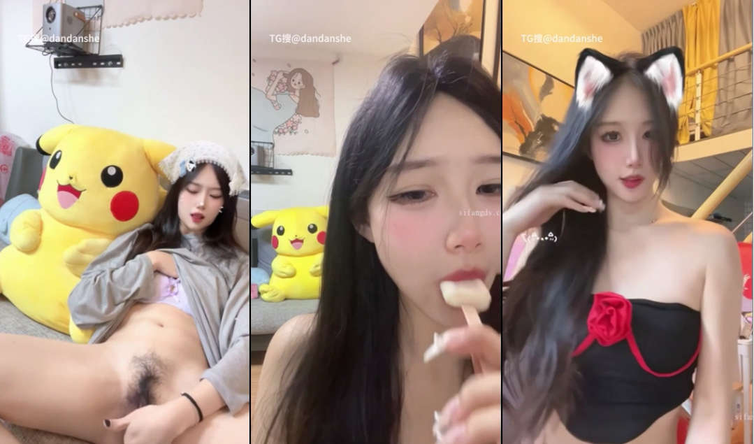 杭州某传媒学院舞蹈专业的高颜值女神，白天直播擦边跳舞，晚上给榜一大哥发福利被网调