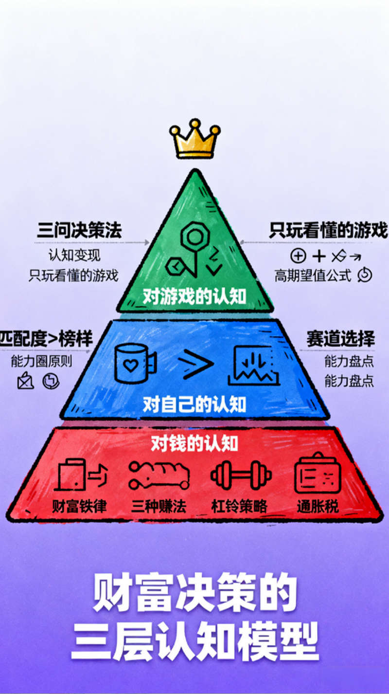 财富决策的三层认知模型