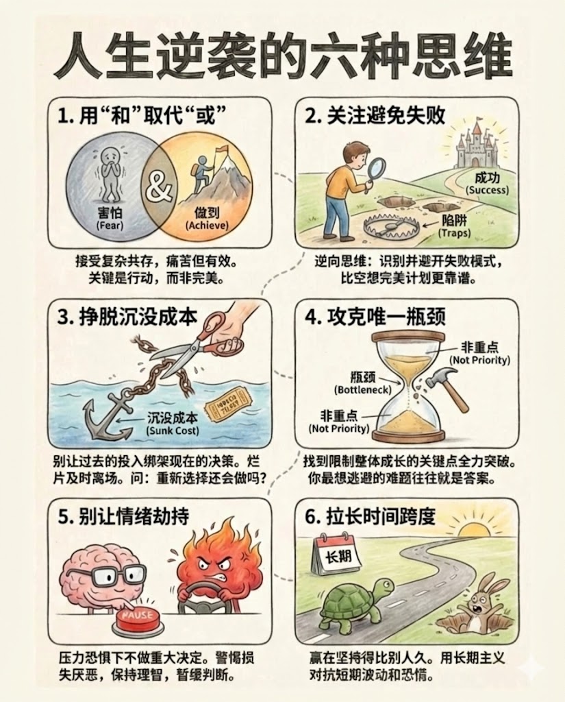 人生逆袭的六种思维