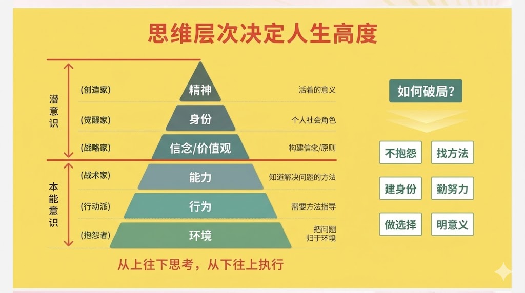 思维层次决定人身高度