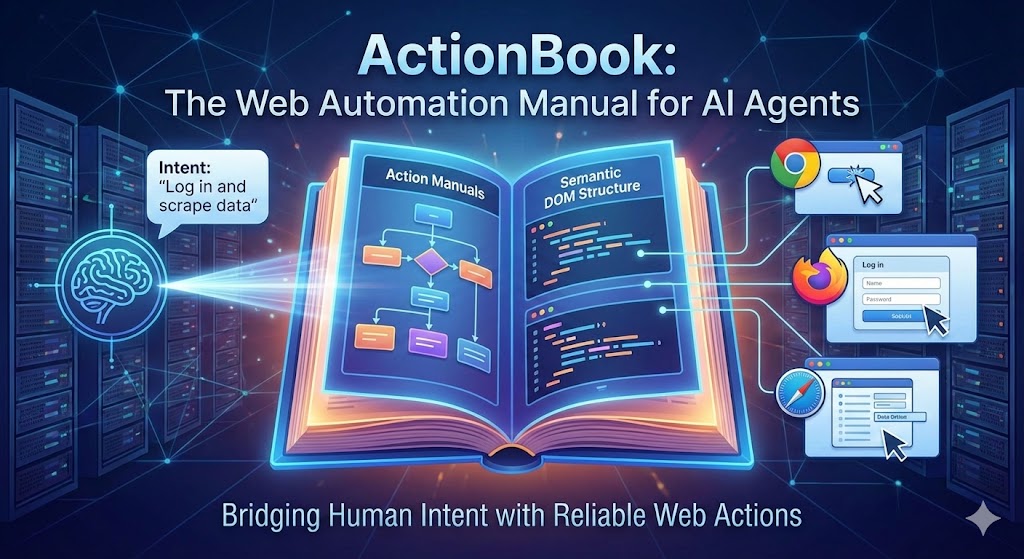 Actionbook，面向AI Agent 的“浏览器动作引擎”，节省大量Token，提高爬取效率