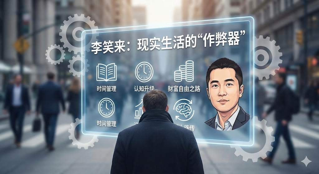 李笑来：现实生活的“作弊器”