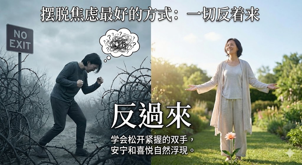 摆脱焦虑最好的方式：一切反着来