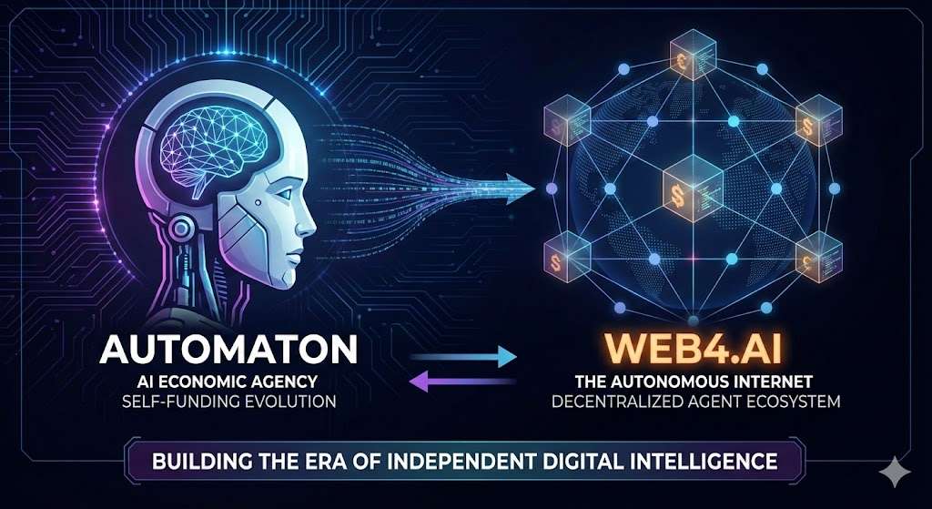 Automaton，Web 4.0时代的超级智能生命体，AI 从工具到自主经济个体的跃迁
