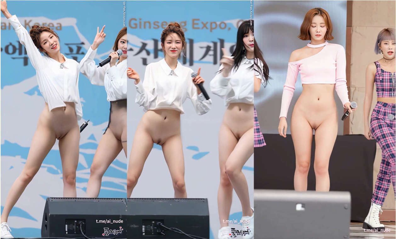 能AI科技【ai_nude】核彈韓國美女舞團大庭廣眾 嫩乳美穴全裸熱舞挑逗
