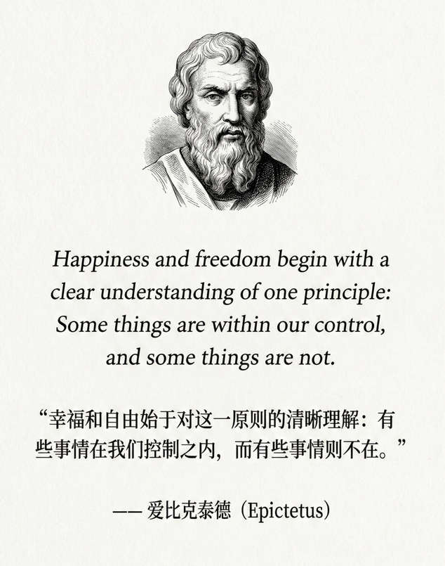 控制二分法——你99%的痛苦，都源于你越界了