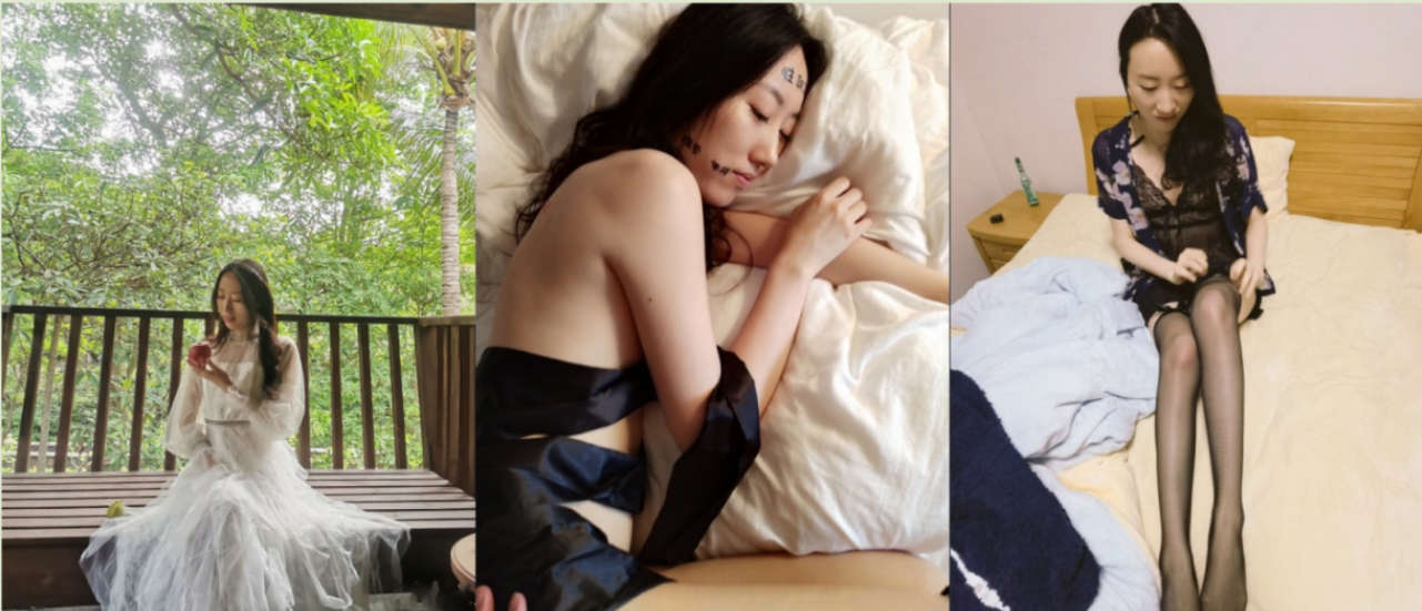 顶级反差露脸人妻，新婚照对比脱光被调教