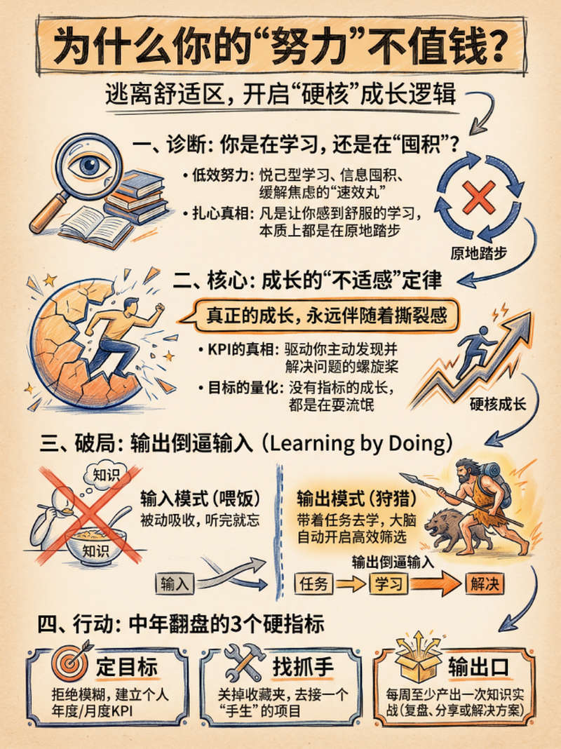 为什么你的“努力”不值钱？