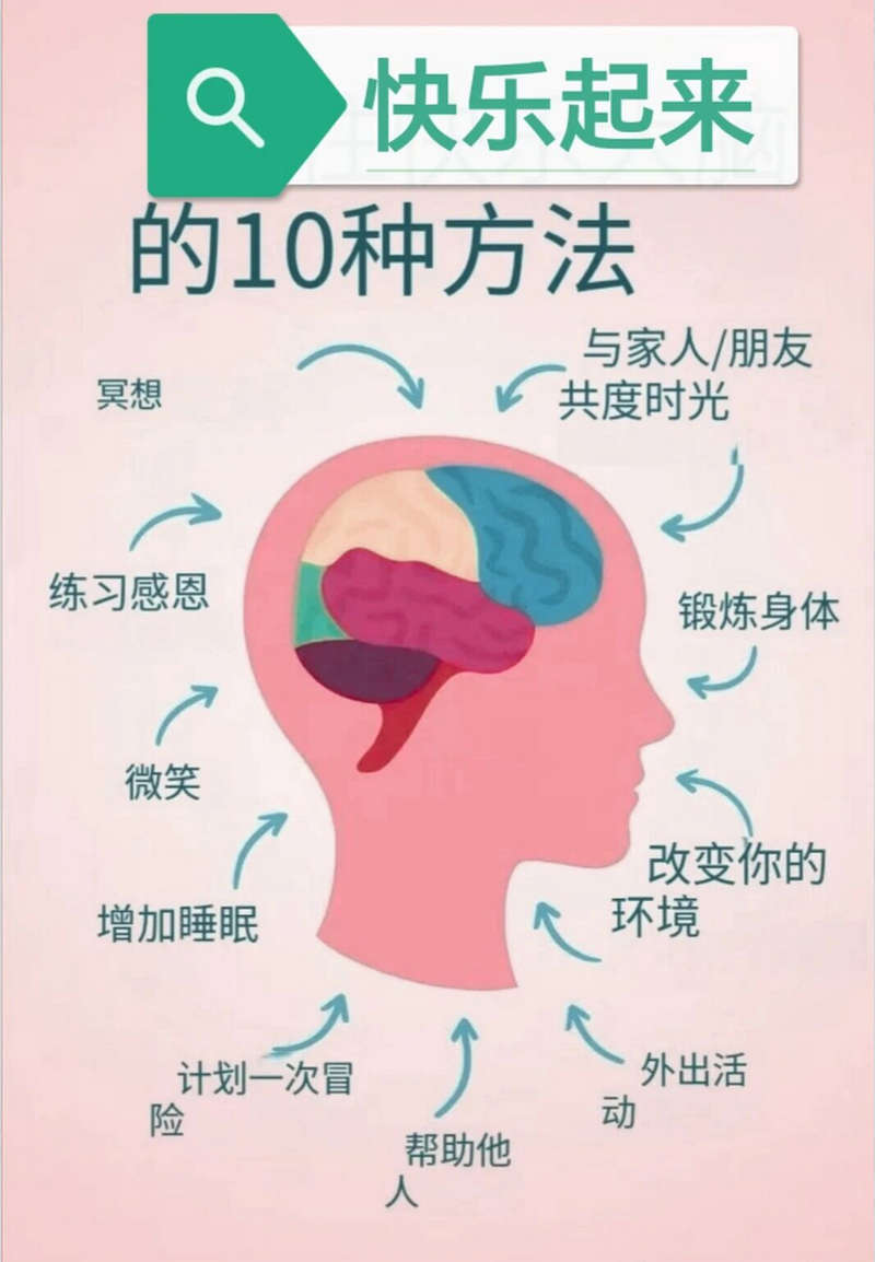 快乐起来的方法10种方法