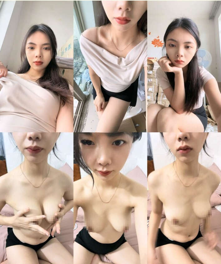 開網店的小美女，【寶寶魚】，到倉庫發完貨，回到閨房就全裸，極品美乳