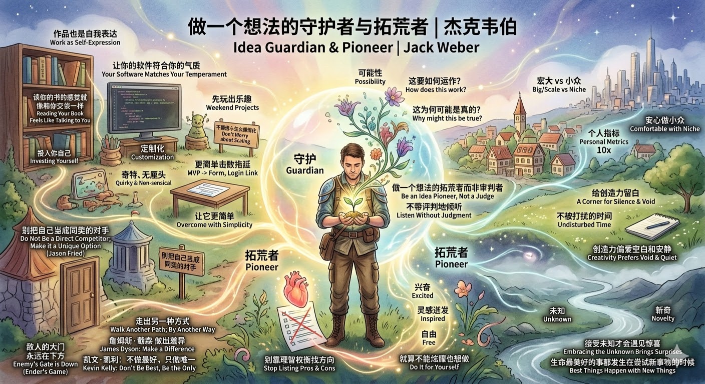 做一个想法的守护者与拓荒者 | 杰克韦伯