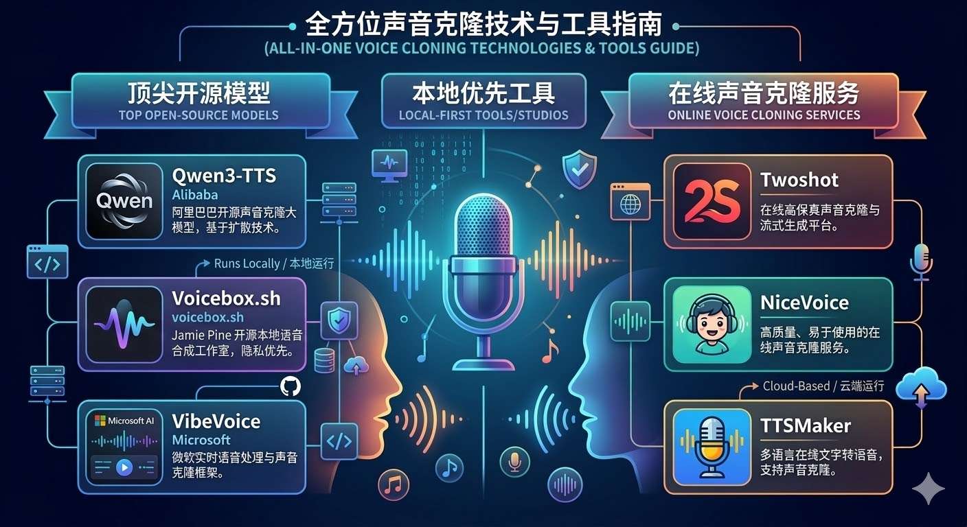 声音克隆工具大汇总