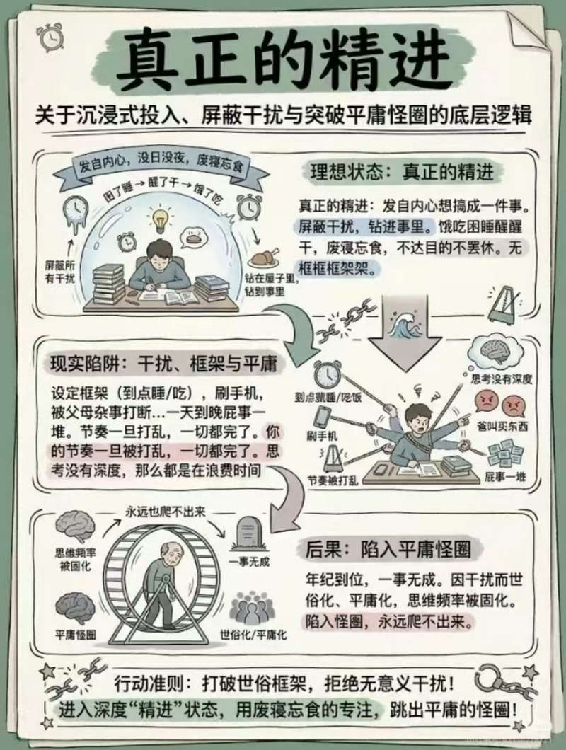 真正的精进