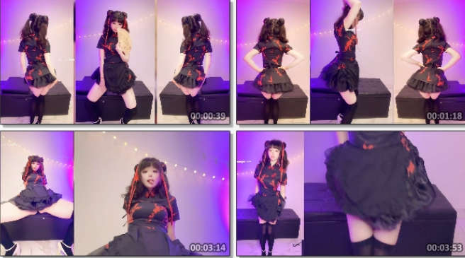 极品嫩妹舞啪福利姬【贝璃珞】最新露脸作品，中华娘的才艺