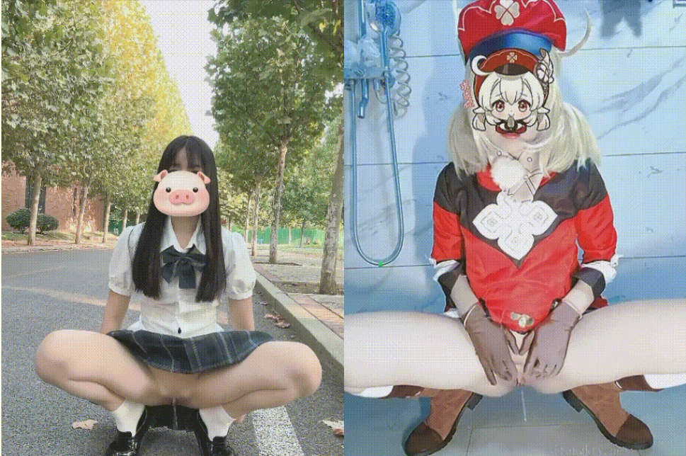 反差女大『BOBOTU』萝莉风 户外露出，老师同学眼中的班长学霸 表面看起来很乖巧可爱(108V)