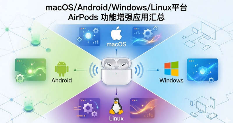 macOS/Android/Windows/Linux平台 AirPods 功能增强应用汇总
