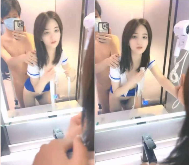 极品颜值清纯嫩妹美美的脸纤细的腰超极品可爱小仙女