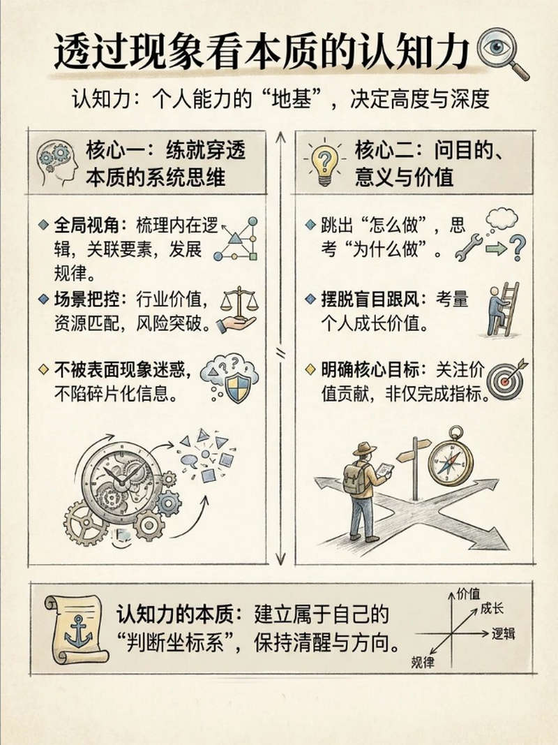 打造个人的底座能力