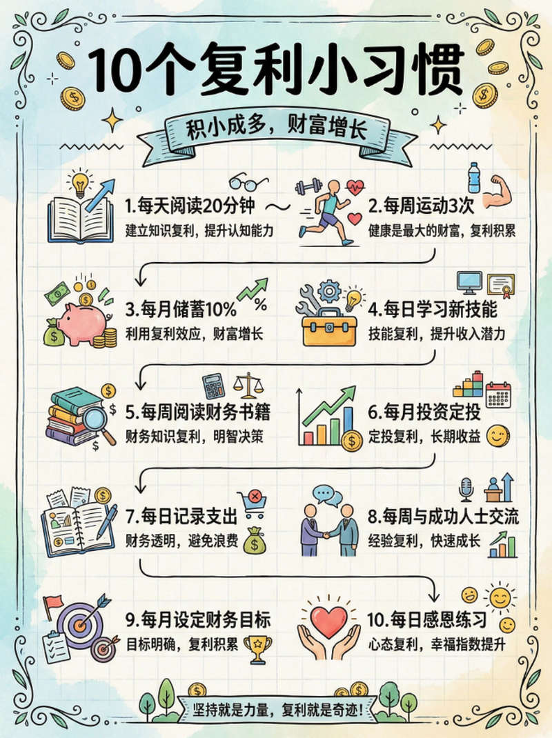 10个复利小习惯