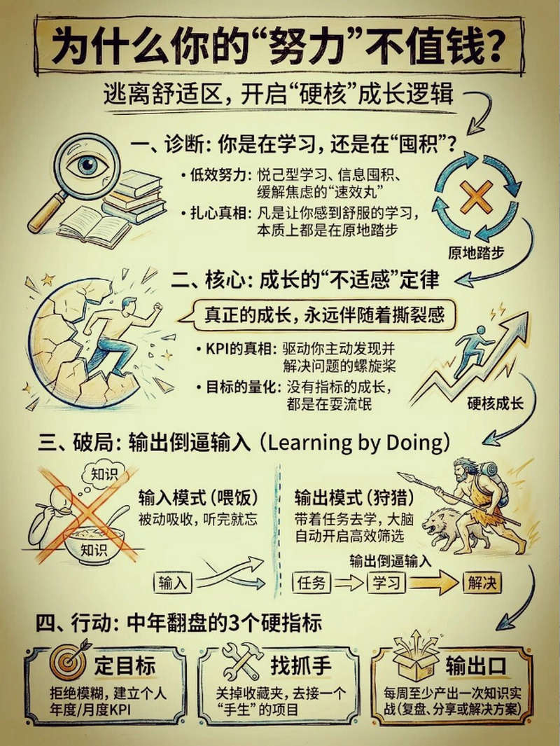 为什么你的“努力”不值钱