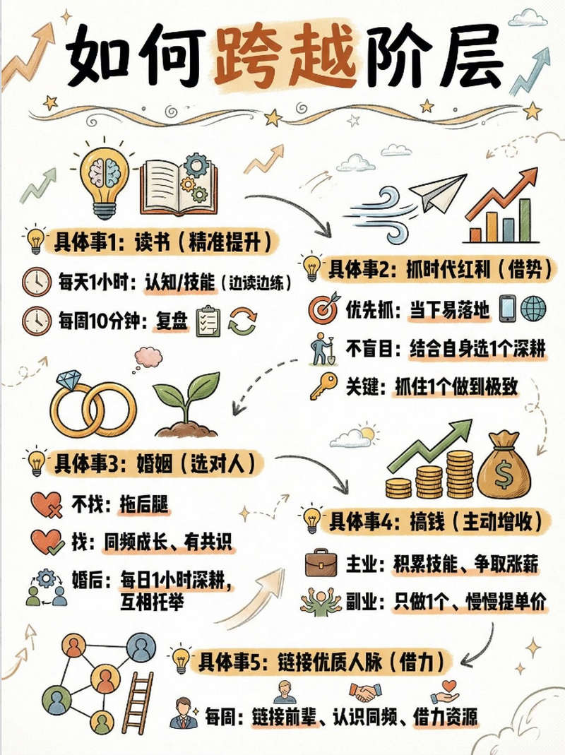 普通人如何跨越阶层