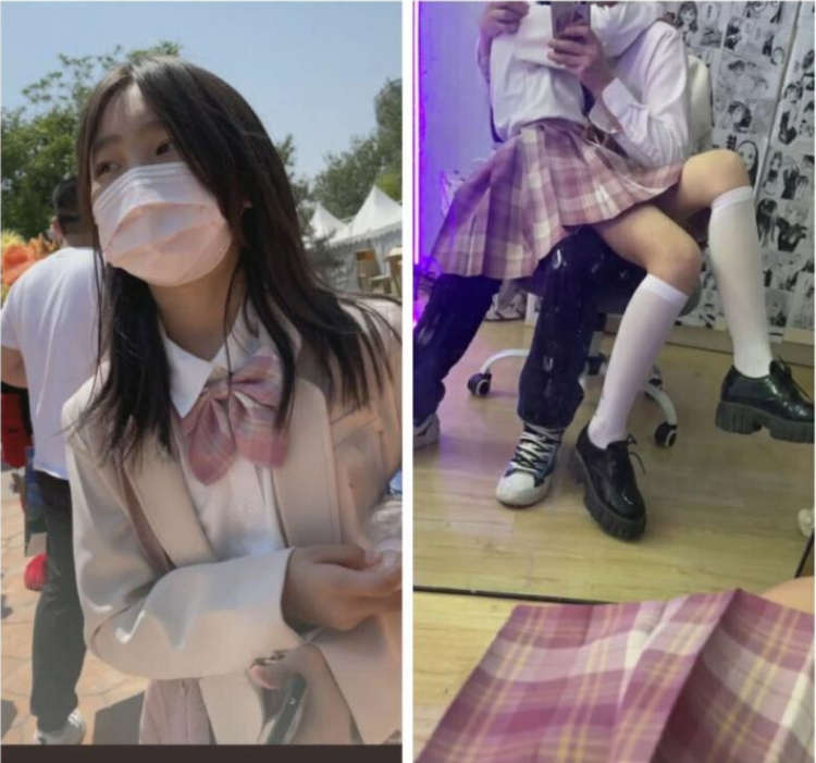 高校泡妞大神长屌哥宿舍约炮JK制服大二学妹奶子又软又滑