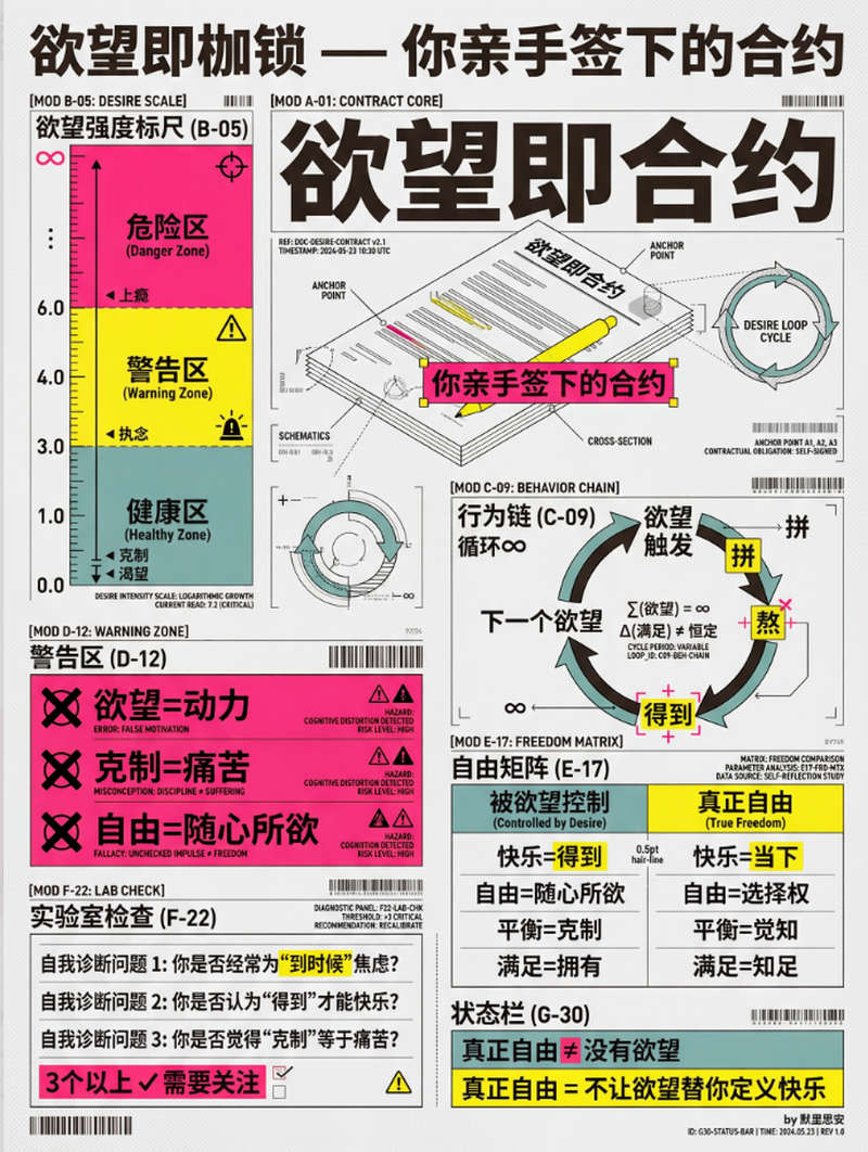 你的欲望清单,就是你的囚牢