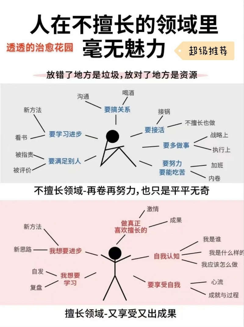 人在“不擅长”的领域里毫无魅力