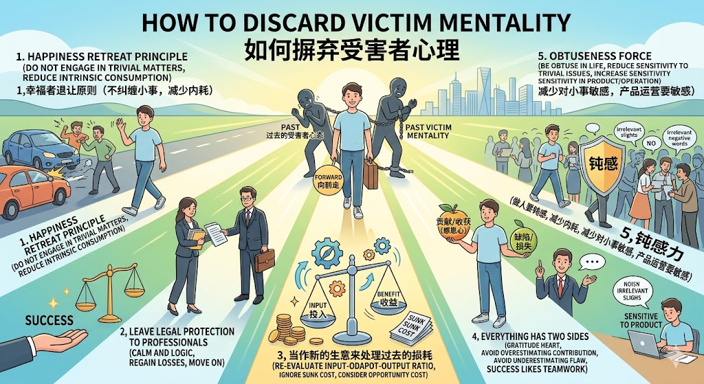 如何摈弃受害者心理