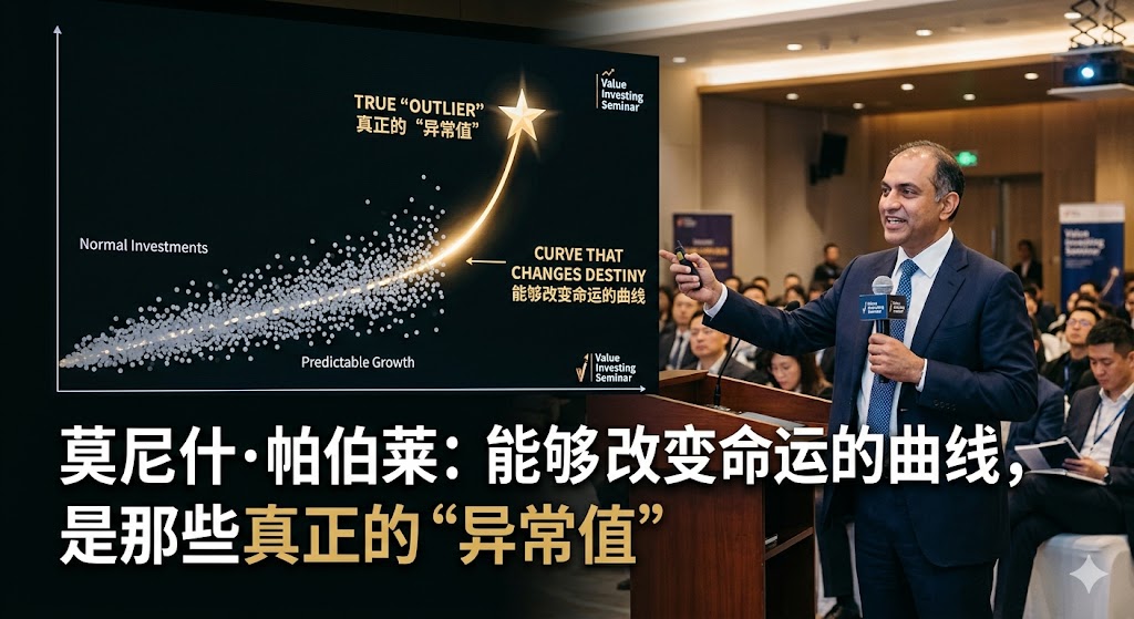 莫尼什·帕伯莱：能够改变命运的曲线，是那些真正的“异常值”