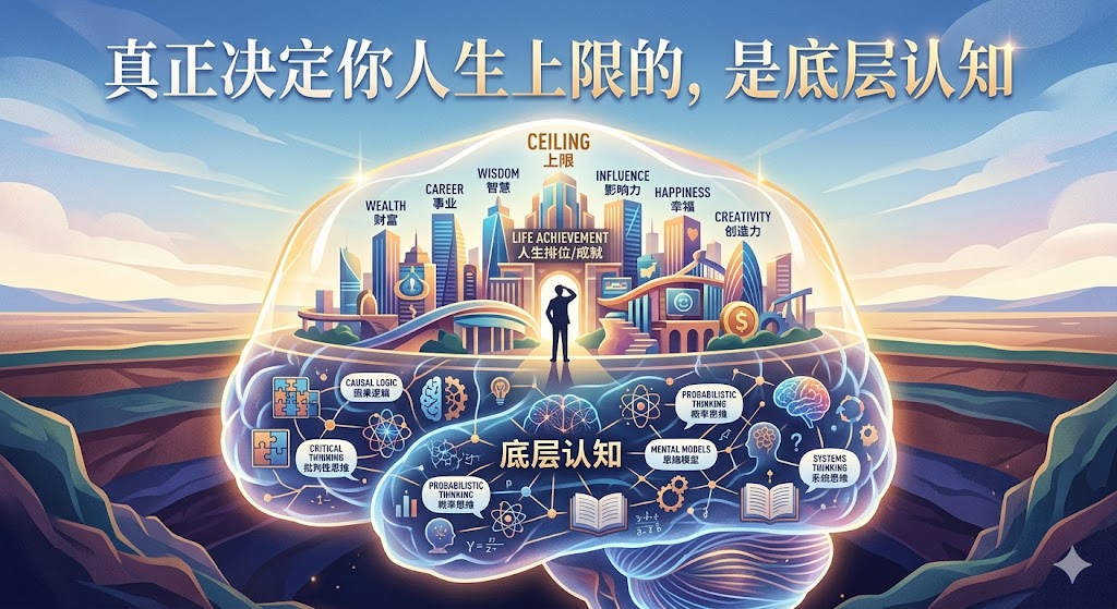 真正决定你人生上限的，是这 15 个底层认知