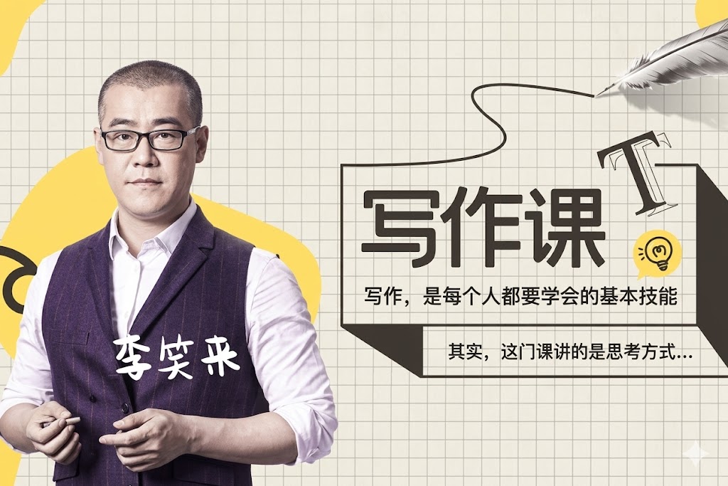 李笑来写作课2020