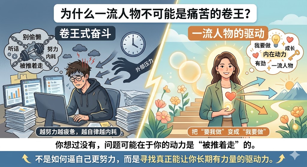 万维钢：为什么一流人物不可能是痛苦的卷王？