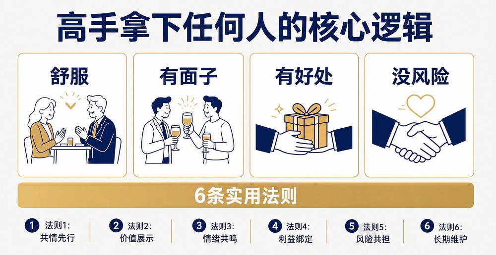 高手是如何“拿下”任何人的