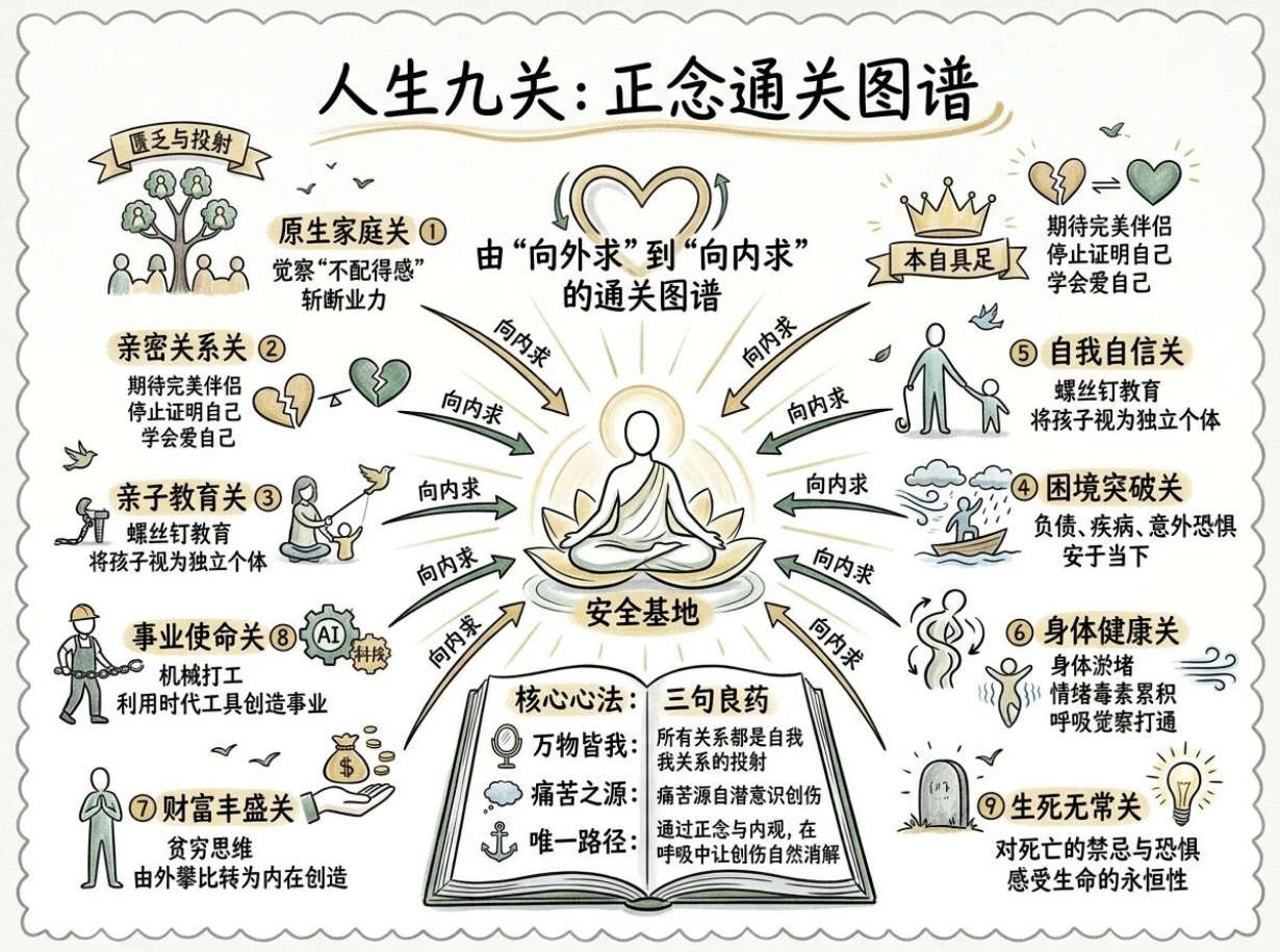 人生九关，关关难过，关关过！