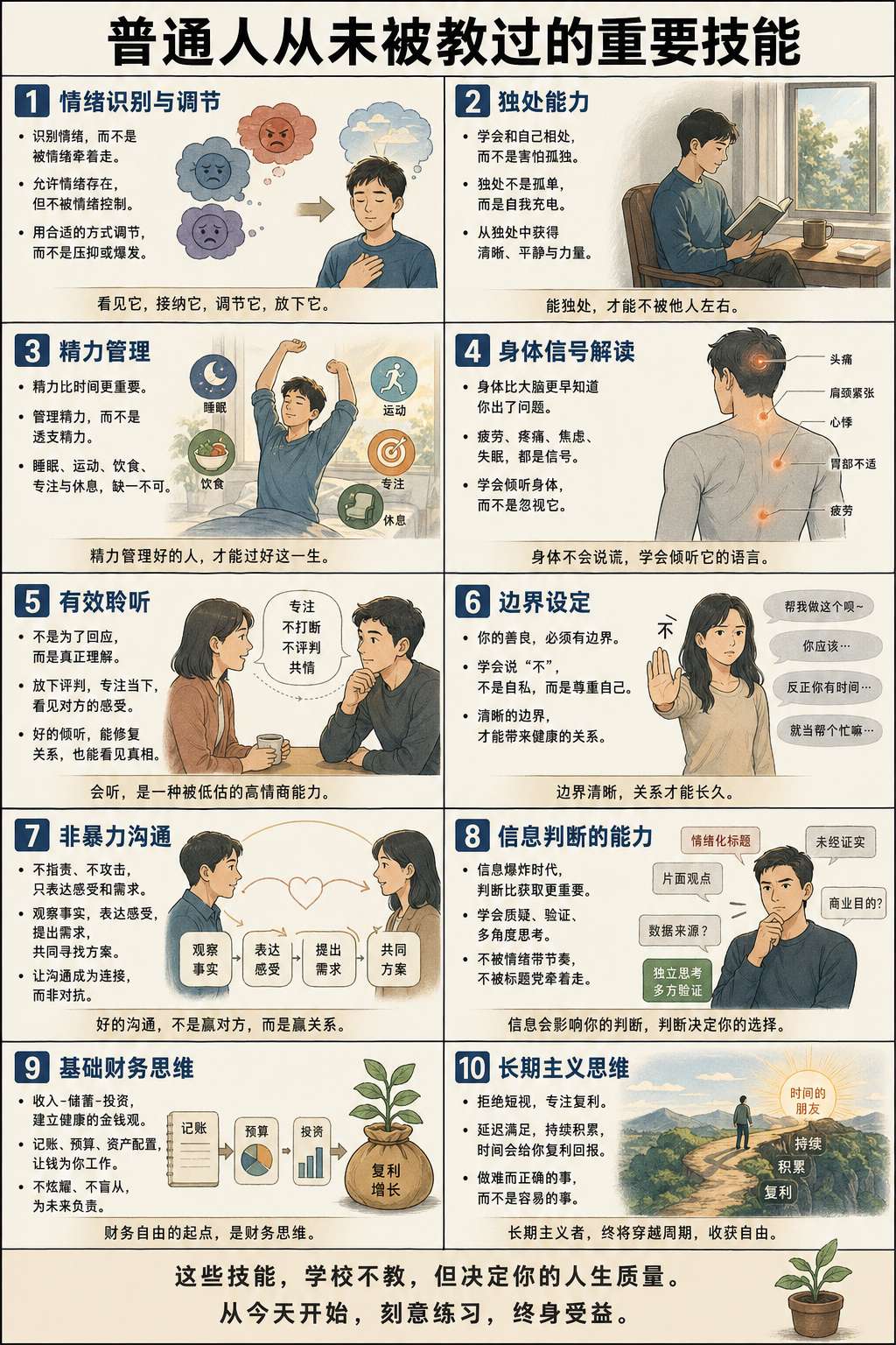 普通人从未被教过的重要技能