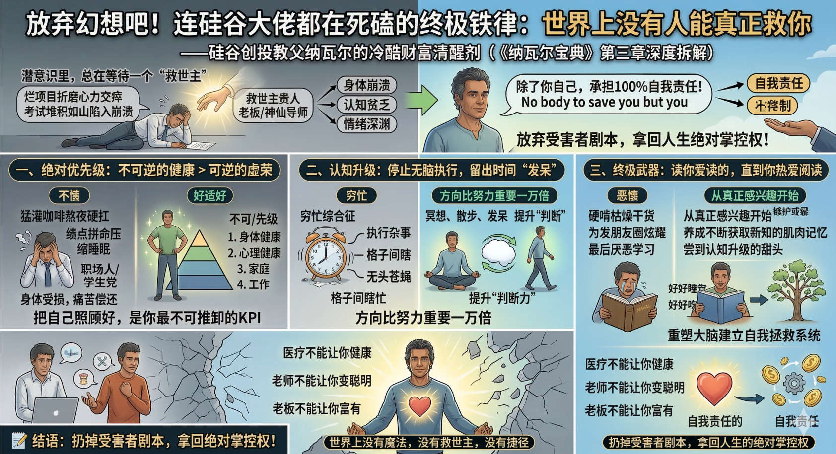 连硅谷大佬都在死磕的终极定律：世界上没人能真正救你